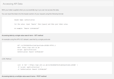 GeoDS API